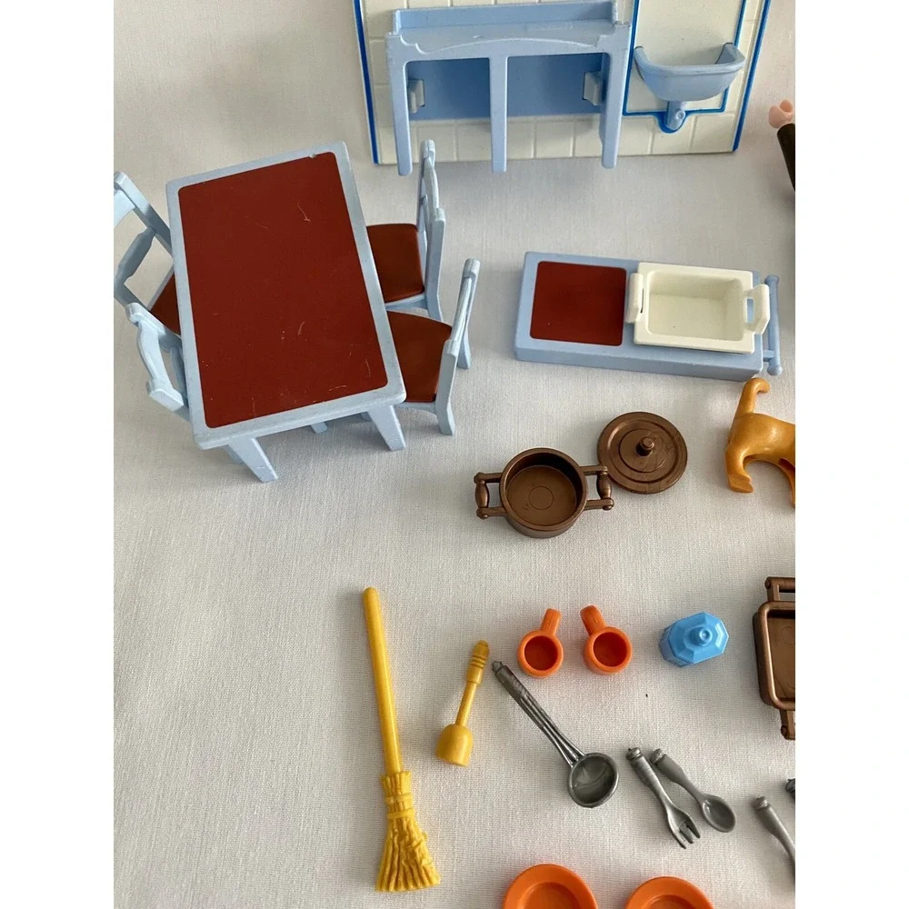 Playmobil 5322 Victorian Mansion Kitchen Vintage from 1989 *incomplete* #2